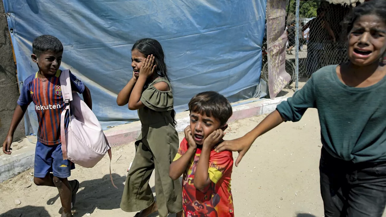 Palestinian Children Suffer in Israeli Bombardment of Gaza