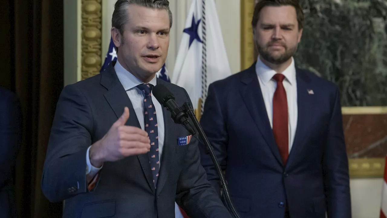 Pete Hegseth Sworn In as Defense Secretary