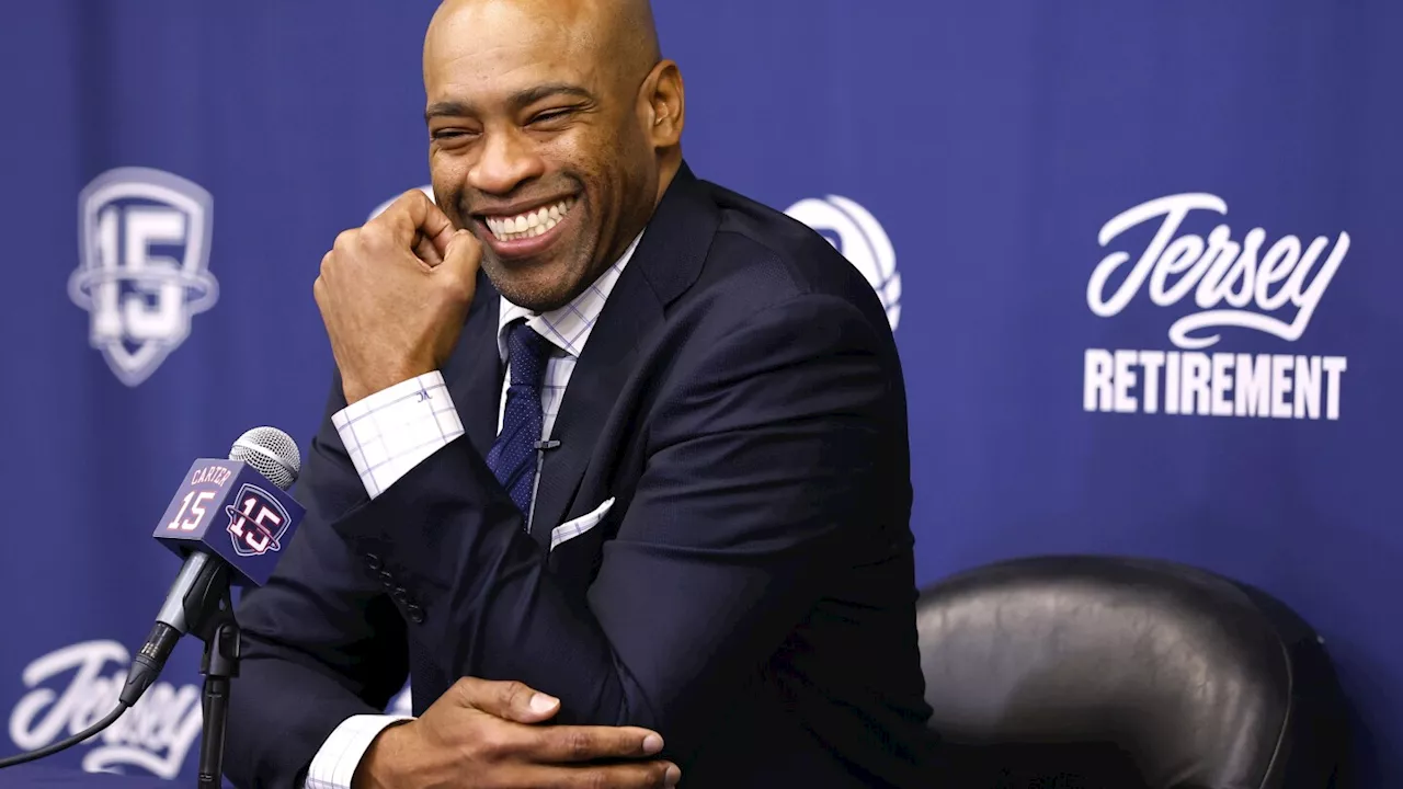 Vince Carter's Jersey Retired by Nets