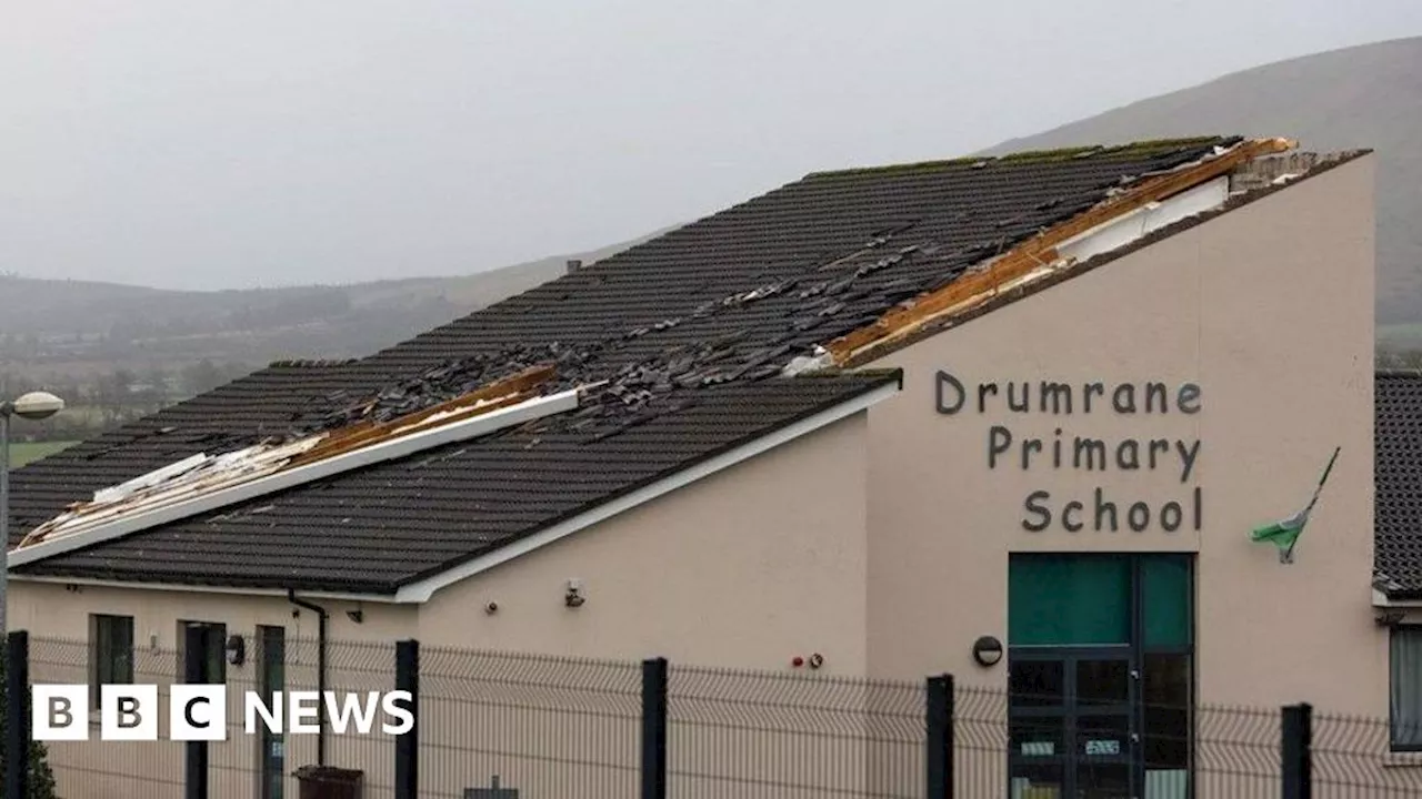 Storm Éowyn: Ten schools close due to damage caused by storm