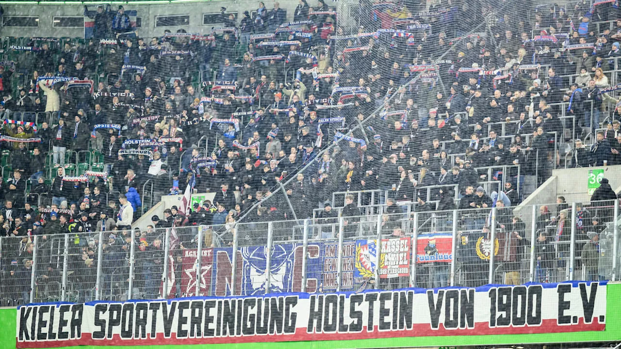 Bundesliga: Drei Festnahmen! Kiel-Fans sorgen für Ärger in Wolfsburg