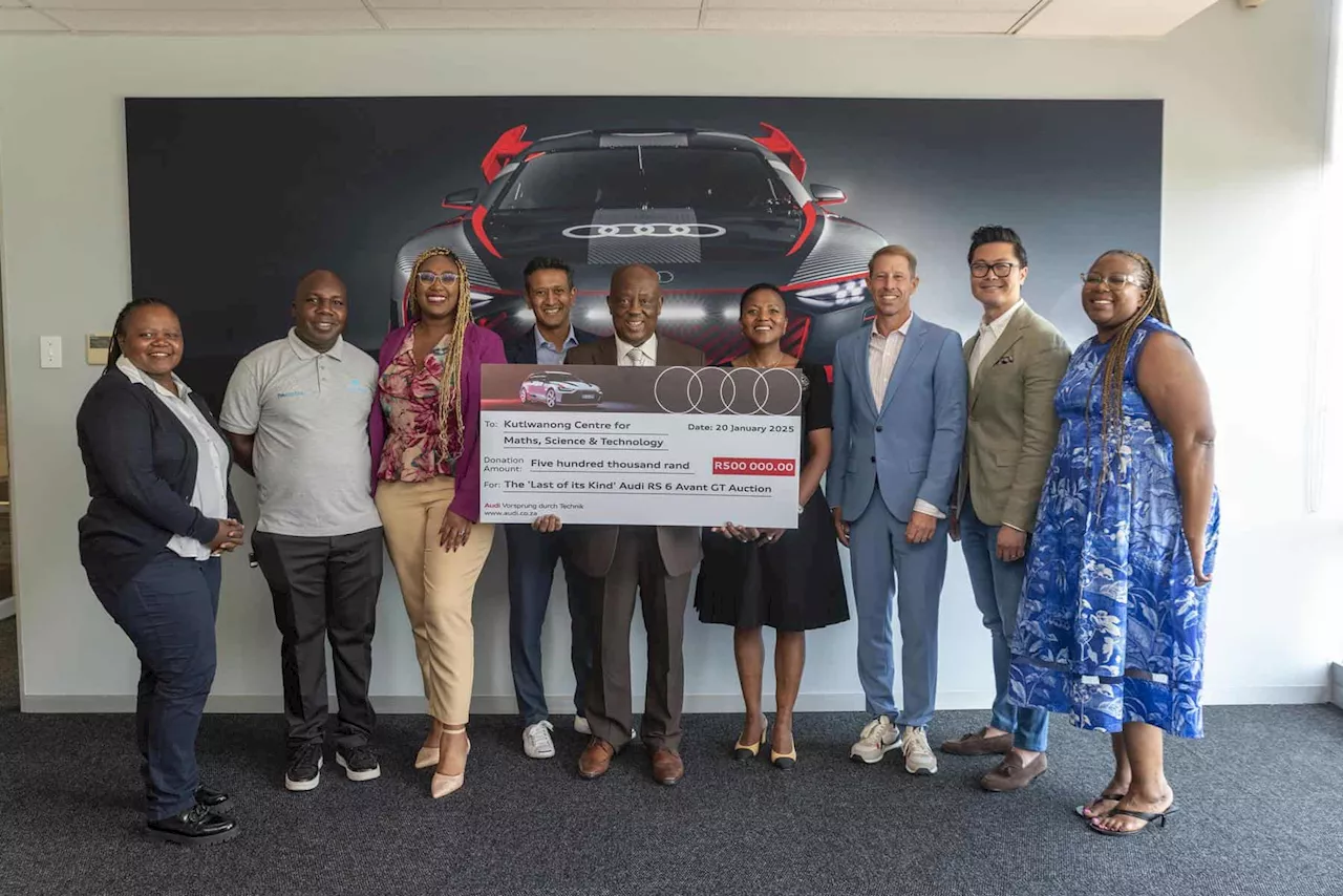 Audi supports STEM Education with R500 000 donation