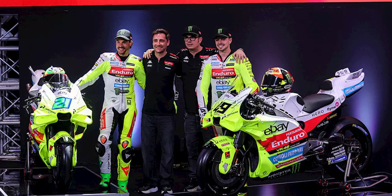 Valentino Rossi Ingin Pertamina Enduro VR46 Racing Team Naik Podium Sebanyak Mungkin dan Memenangkan Beberapa Balapan MotoGP 2025