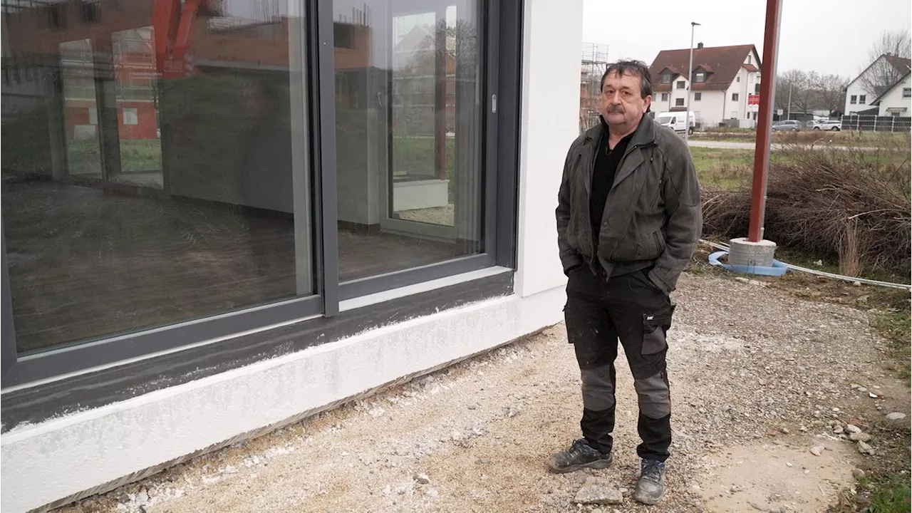 Neubau geflutet: Bauherr kämpft noch immer nach dem Juni-Hochwasser in Bayern