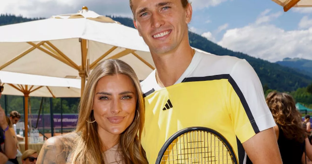 Australian-Open-Finale: So feuert Sophia Thomalla Alexander Zverev an