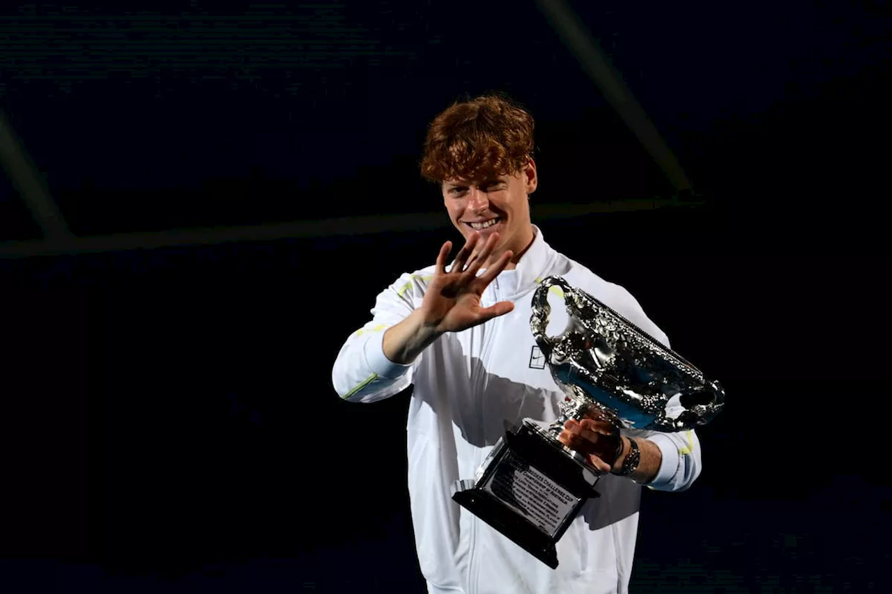 Jannik Sinner, campeón del Abierto de Australia, tras cómoda victoria sobre Alexander Zverev