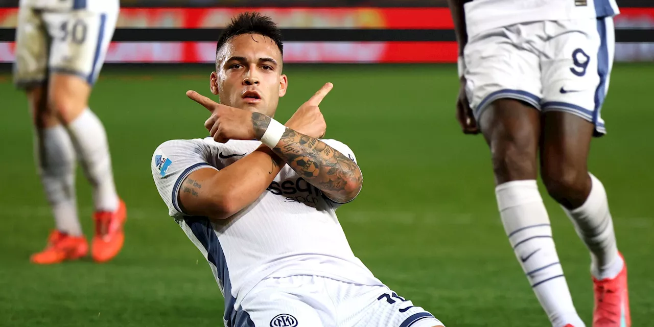 Lecce-Inter 0-4: Lautaro Martinez segna ancora, Inzaghi in scia del Napoli