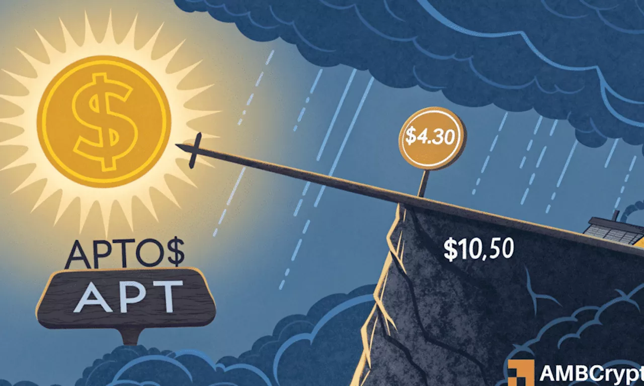 Aptos price prediction: Will APT break free or plunge to $4.30?