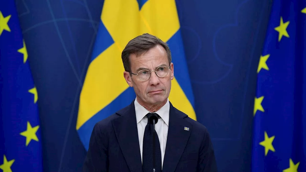 Statsminister Kristersson i kontakt med Lettland efter misstänkta kabelbrott