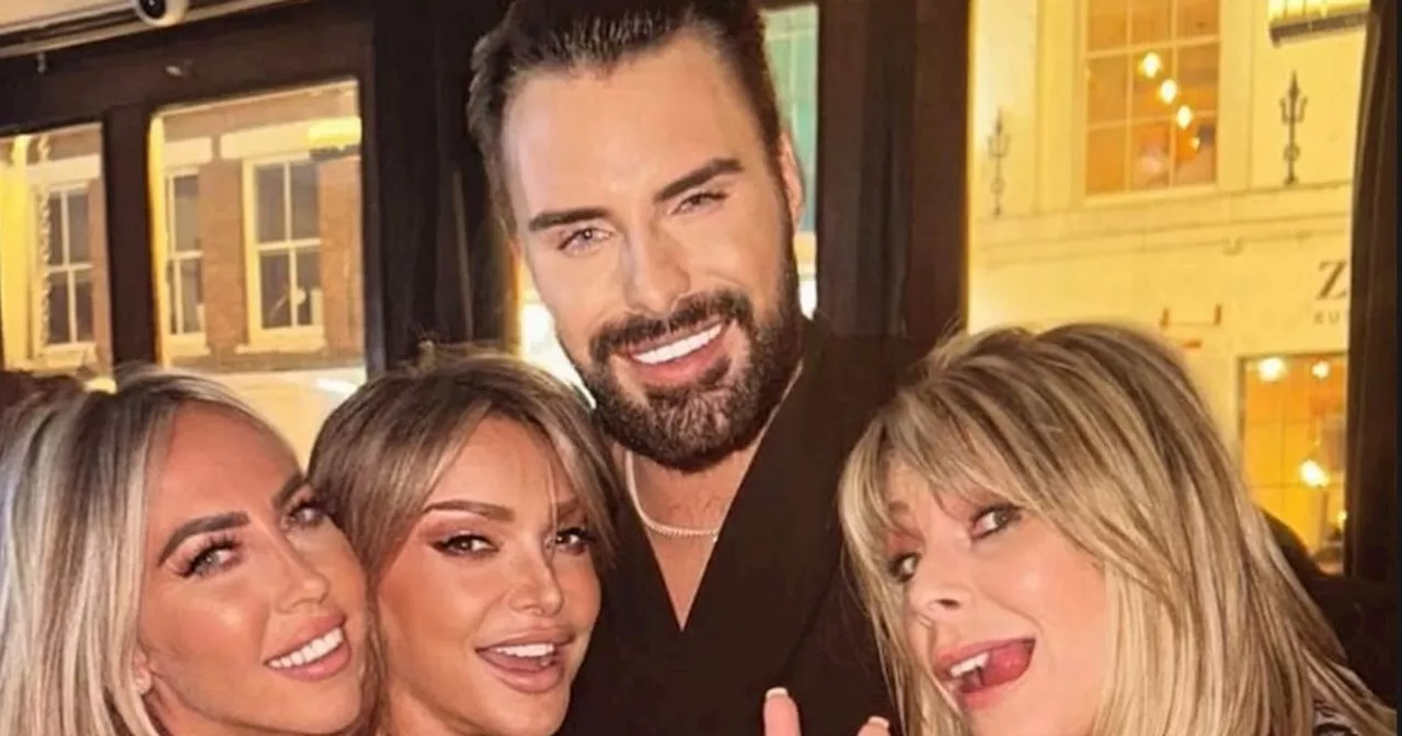 Ruth Langsford Dances the Night Away with Rylan Clark and Lizzie Cundy