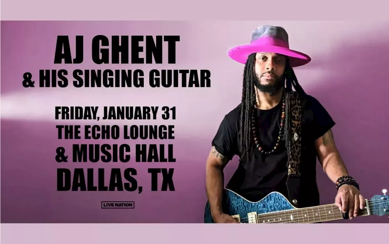 Sweepstakes: 2 Tickets to AJ Ghent in Dallas, 2024