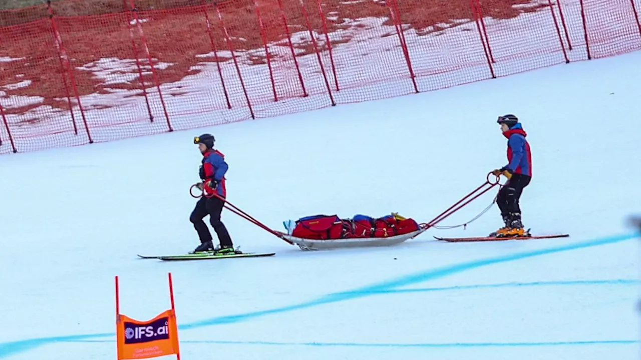 Brignone triumphiert in Garmisch - Sturz von Ortlieb überschattet Abfahrt