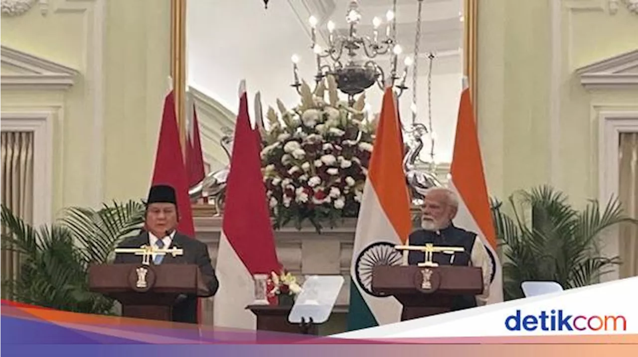 Presiden Prabowo Ajak Dunia Usaha India Investasi di Indonesia