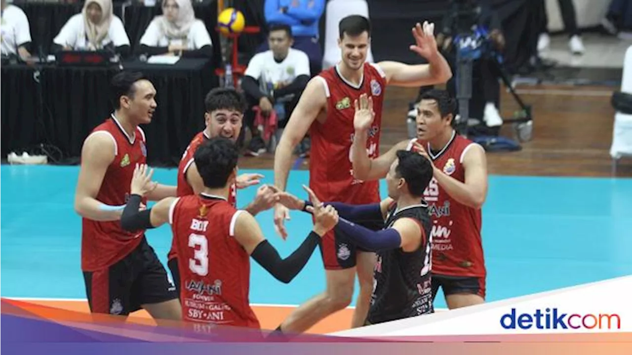 Sikat Surabaya Samator 3-0, Jakarta LavAni Livin' Transmedia ke Final Four