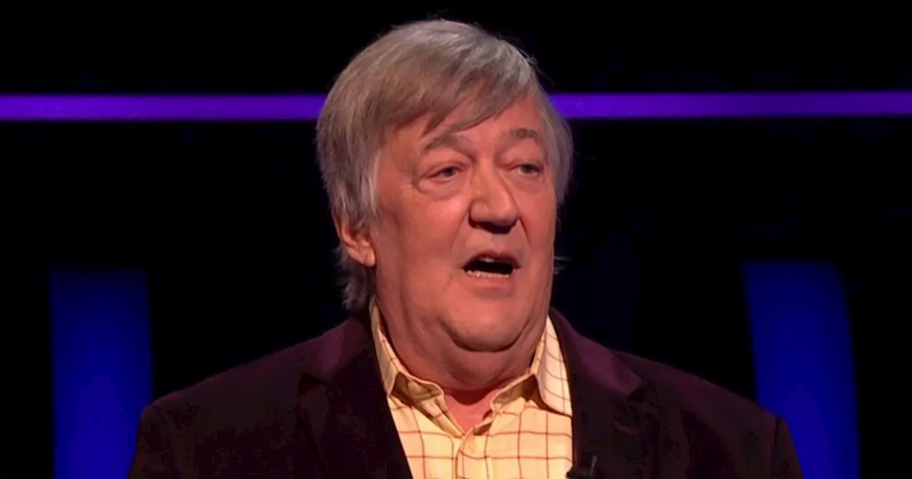 Sir Stephen Fry Stuns Jeremy Clarkson With Whopping £250,000 Win On Millionaire