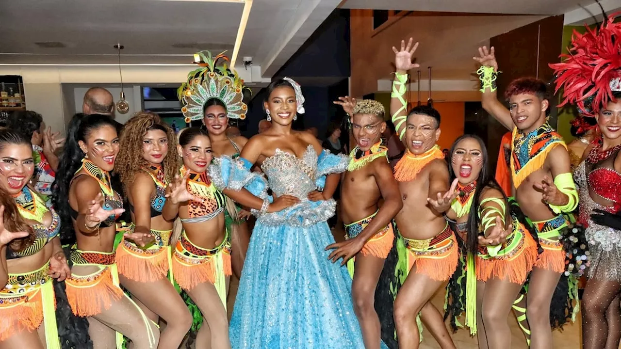 Reina del Atlántico, presente en espectáculo de Carnaval Vive Curramba