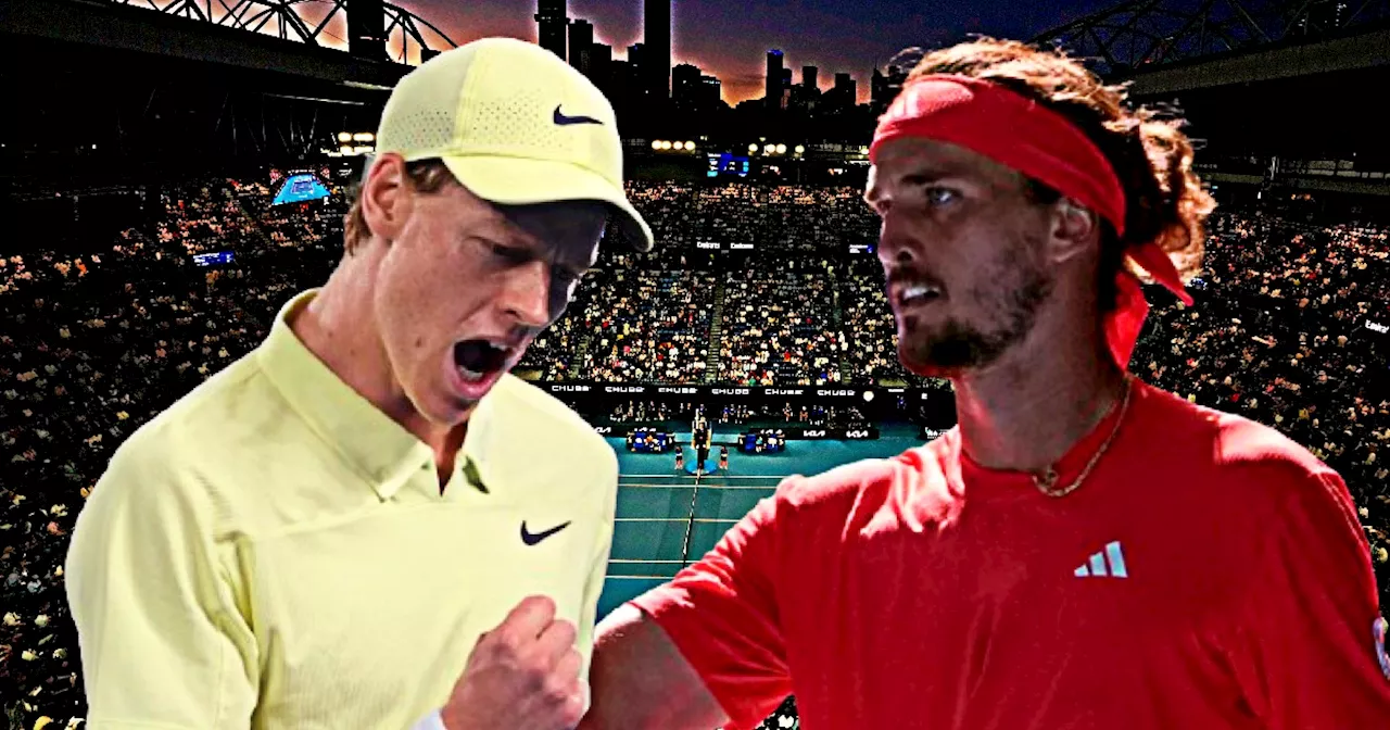 Sinner-Zverev, diretta finale Australian Open 2025: risultato live e commento