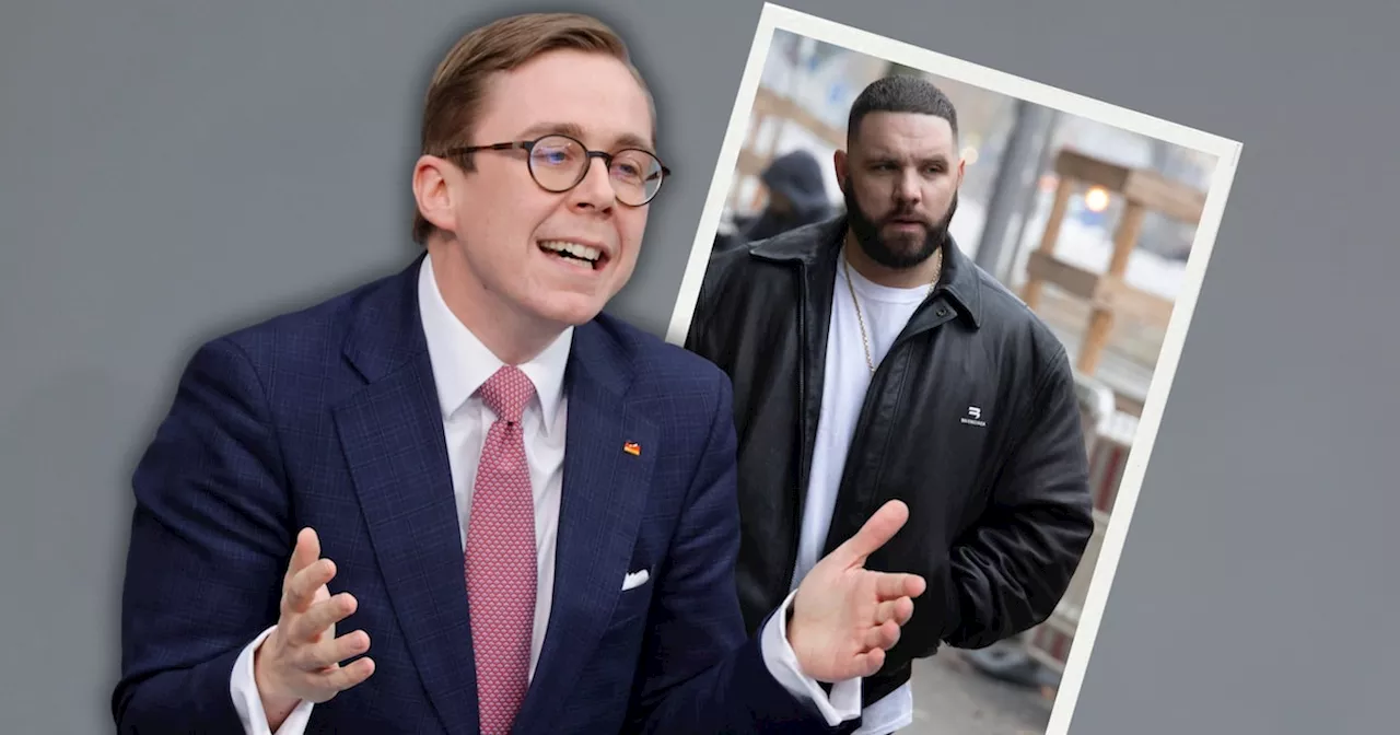 CDU-Politiker Philipp Amthor Postet Foto mit Rapper Fler auf dem Bundestag-Dach