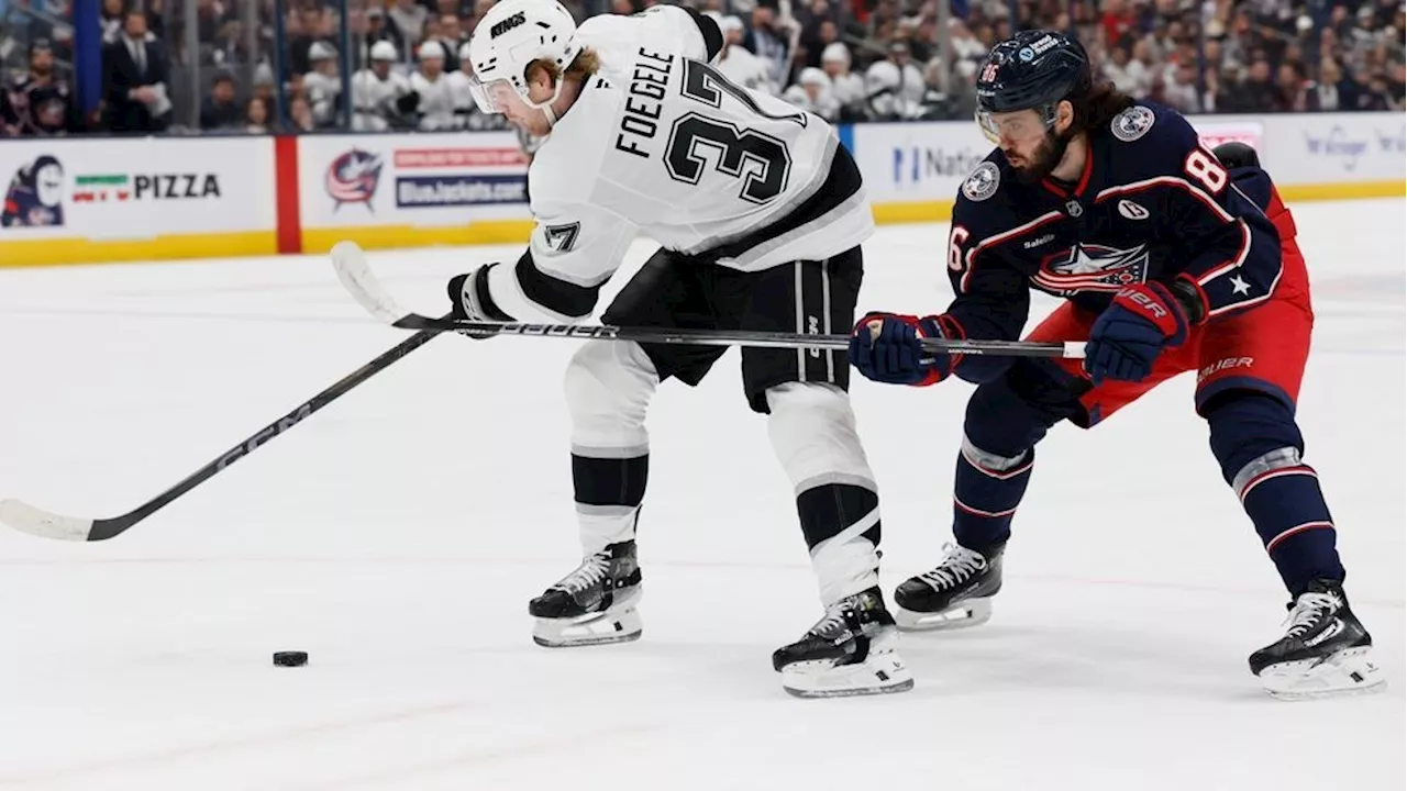 Marchenko Scores in Overtime to Lift Blue Jackets Past Kings