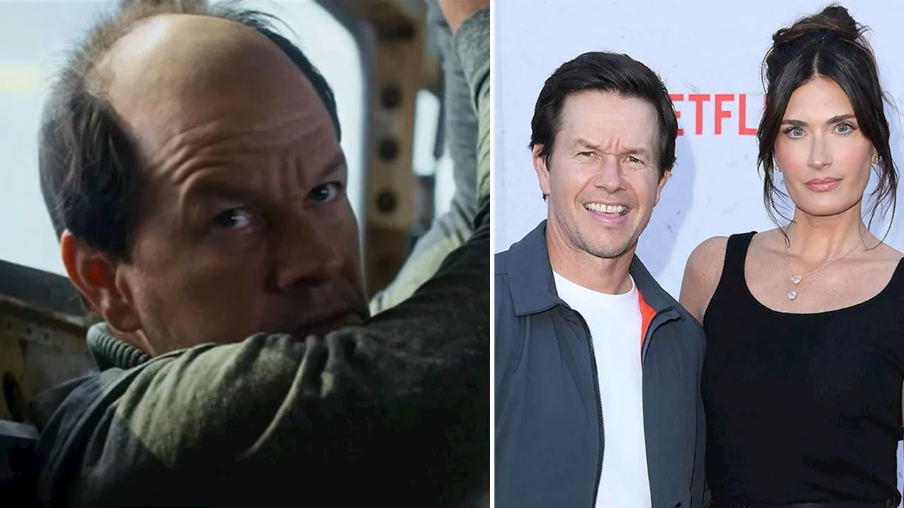 Mark Wahlberg's Wife Was Shocked at His Shaved Head for 'Flight Risk'