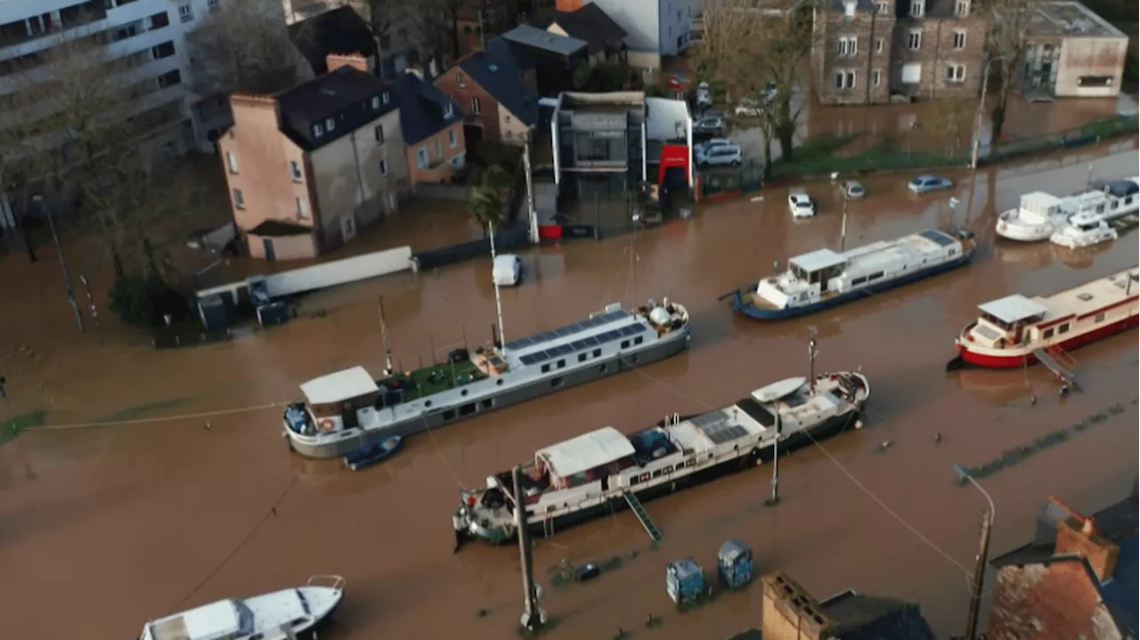 Bretagne : après le passage des tempêtes, l'Ille-et-Vilaine est envahie par les eaux