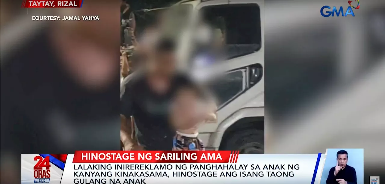 Father takes his baby hostage in Taytay, Rizal