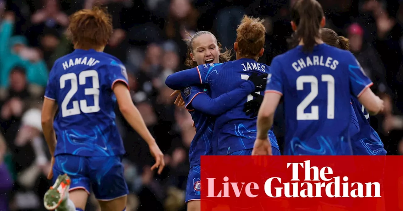 Chelsea 1-0 Arsenal: Women’s Super League