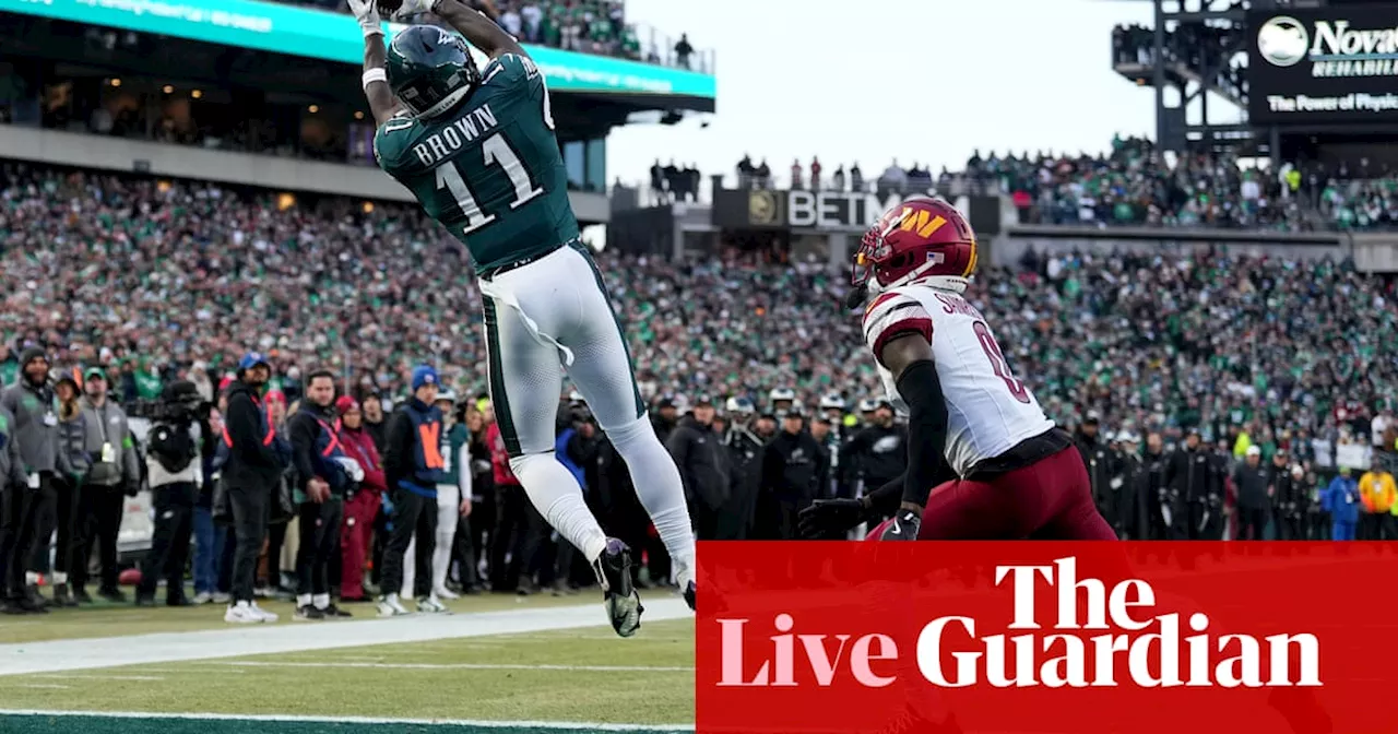 NFC championship game: Washington Commanders v Philadelphia Eagles