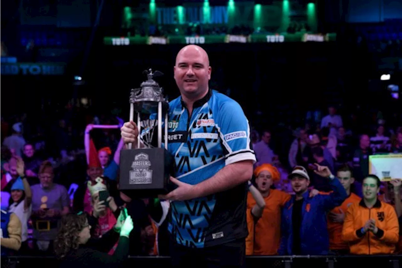 Rob Cross wint elfde editie Dutch Darts Masters