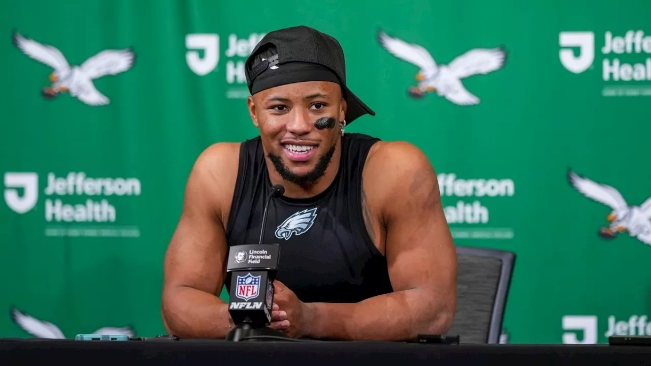 Saquon Barkley, de Philadelphia Eagles, está cerca de lograr este importante récord