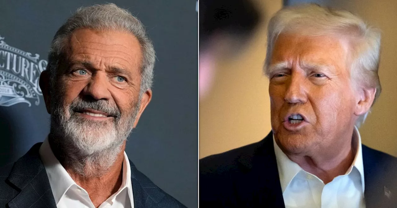 Mel Gibson Has 'Surprised' Response To His New Trump Gig