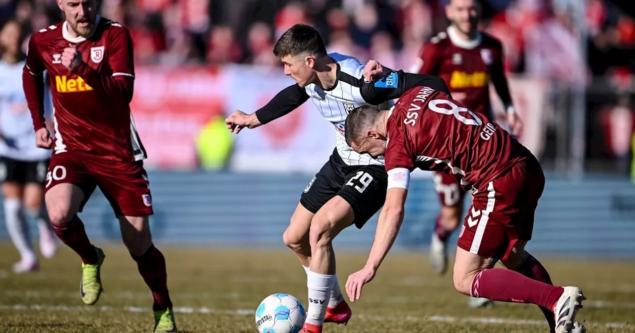 Jahn Regensburg kassiert 1:5-Klatsche im Kellerduell gegen Ulm