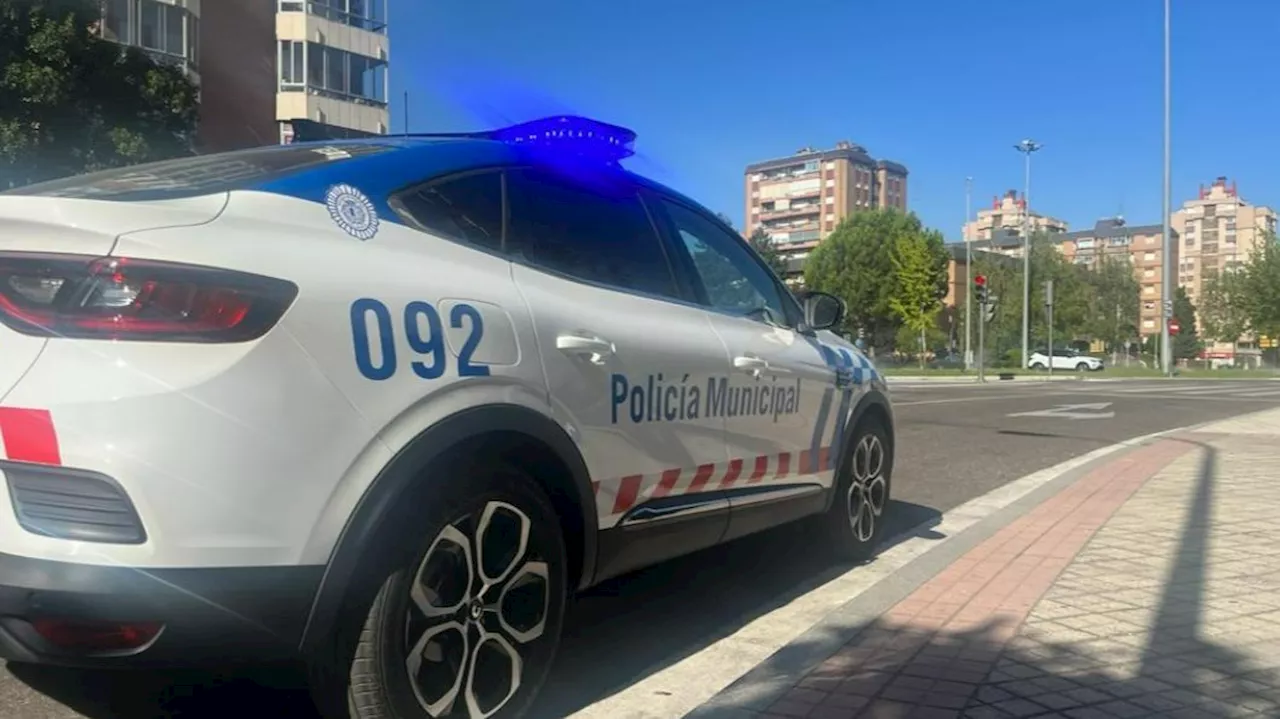 Conduce ebrio con siete personas, se fuga y lesiona a dos agentes en Valladolid