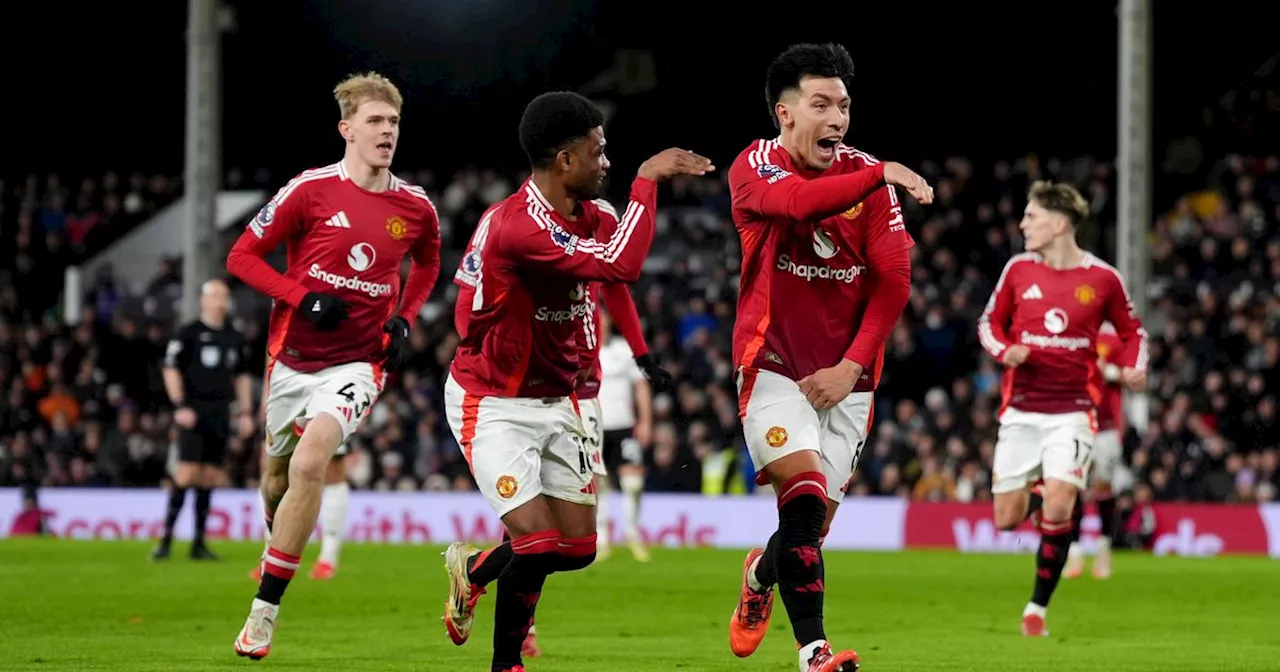 Martinez's Deflected Strike Gives Manchester United Hard-Fought Win at Fulham