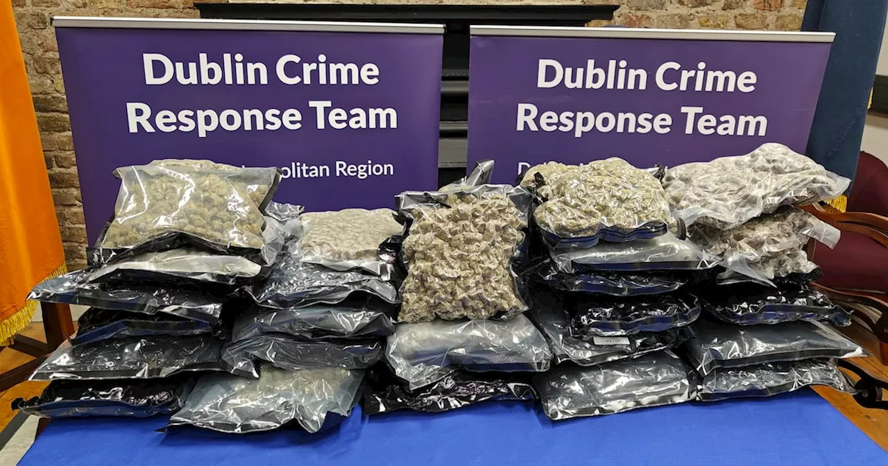 €300,000 Cannabis Haul Seized in Dublin as Part of Operation Tara