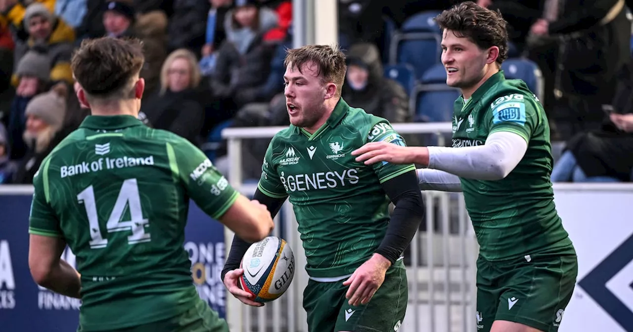 Connacht’s losing away run continues against Glasgow on frustrating afternoon