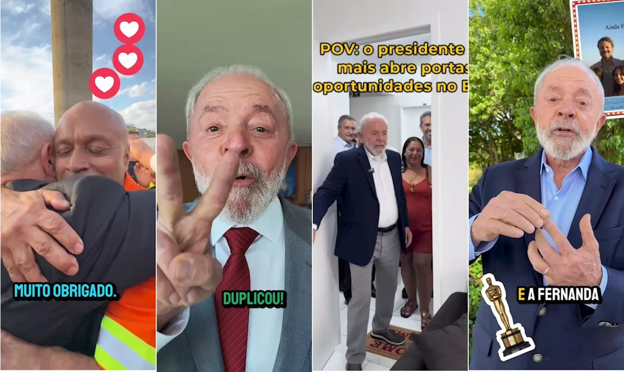 Lula adota estilo descontraído nas redes sociais, inspirado em João Campos