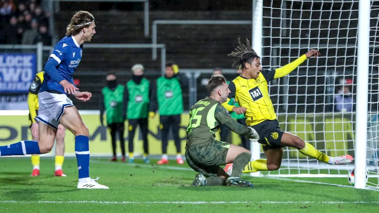 3. Liga: Slapstick-Tor eröffnet Bielefeld-Kantersieg bei BVB