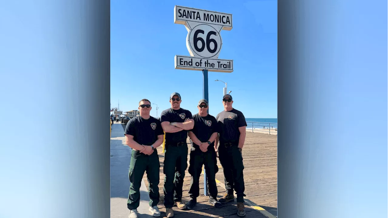 Utah Firefighters Return Home After Battling Los Angeles Wildfires