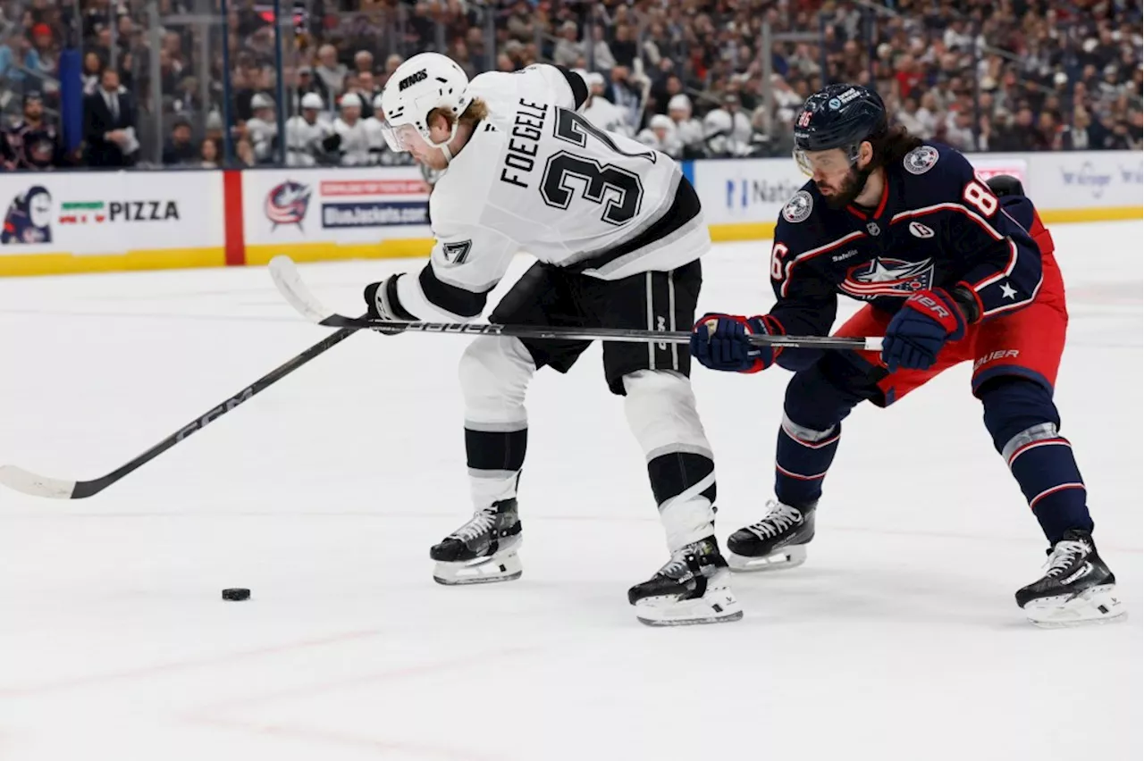 Kings can’t overcome Kirill Marchenko’s late OT goal, fall to Blue Jackets