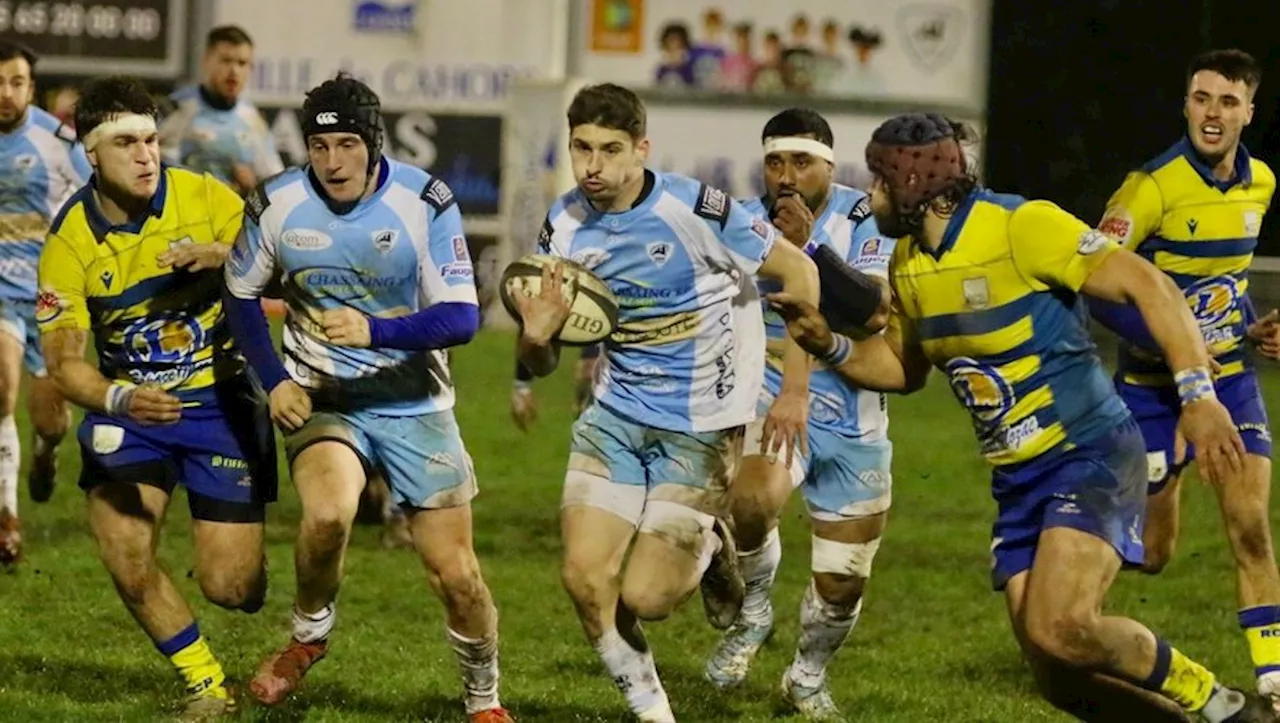 Cahors Rugby se détache et domine Riom