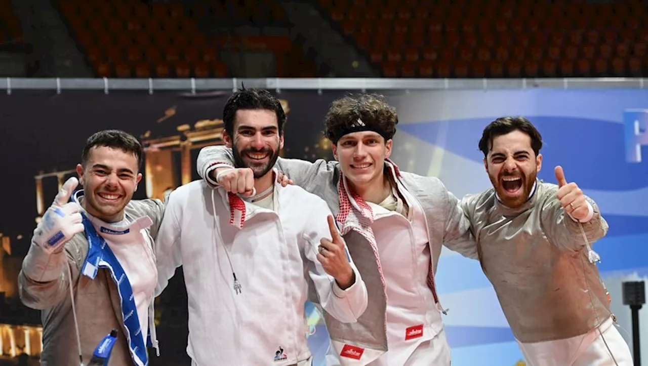 L'équipe de France de sabre remporte la Coupe du monde par équipes à Plovdiv