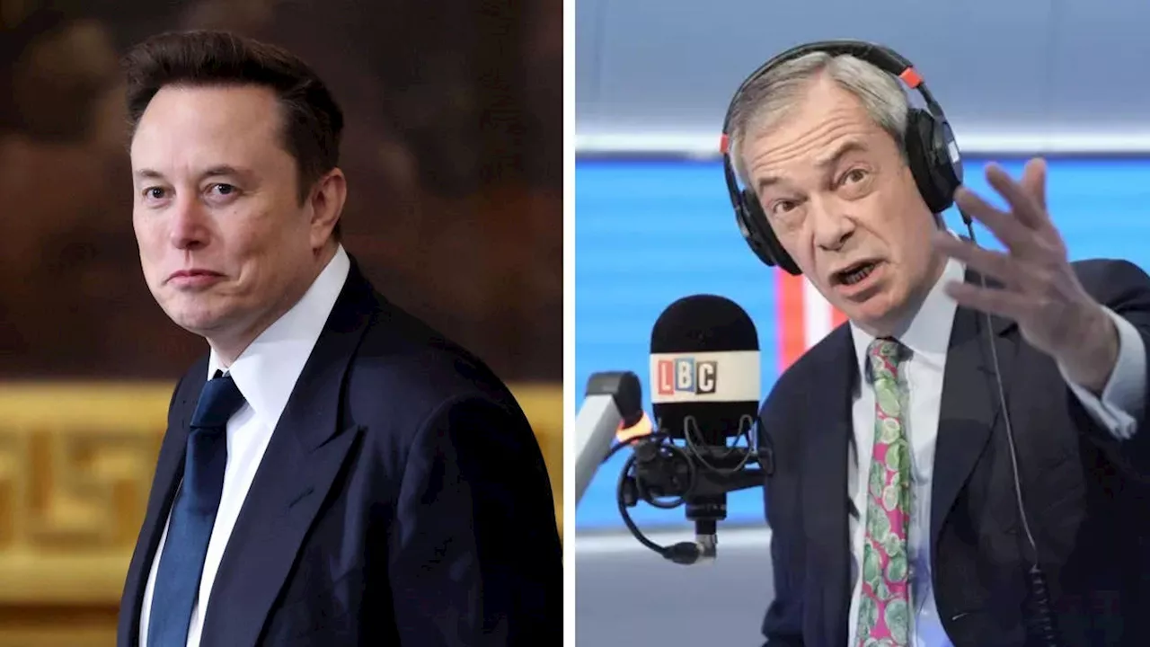 Farage and Musk's Feud: A Clash Over Leadership and Robinson's Release