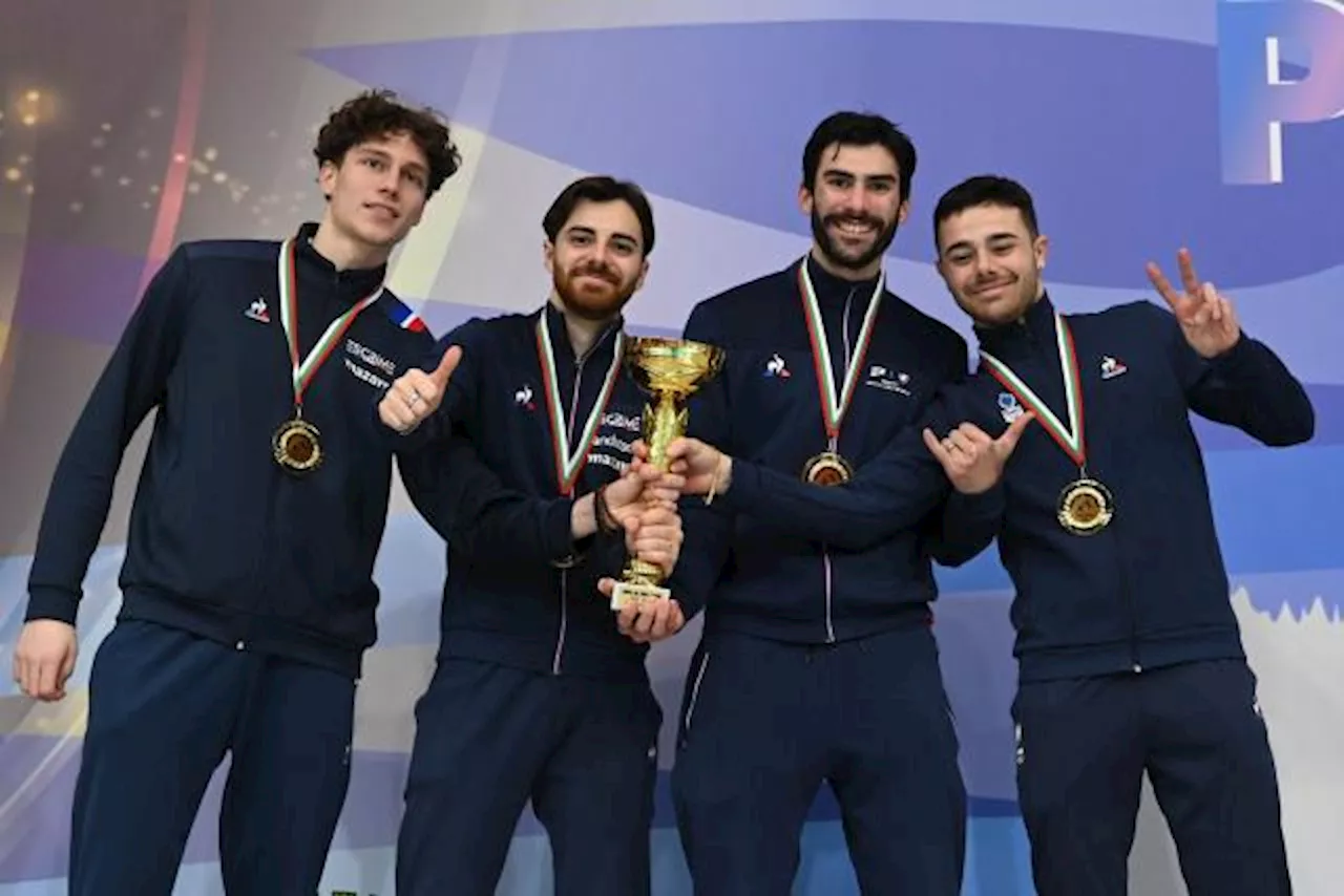 Les sabreurs français remportent l'étape de Coupe du monde de Plovdiv en Bulgarie