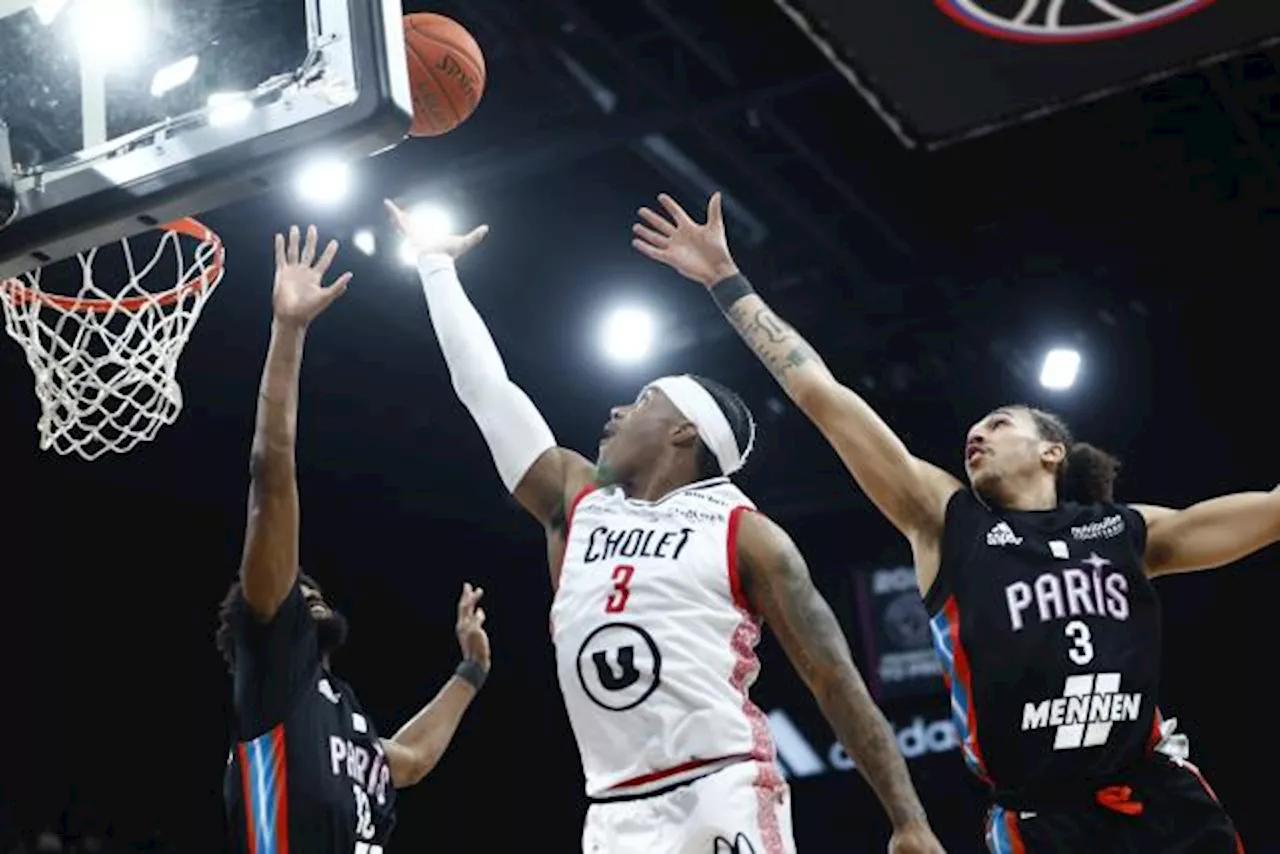 Paris Basketball devance Cholet et rejoint l'Asvel en tête du classement