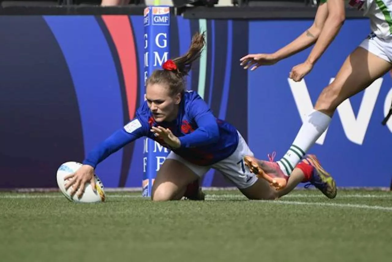 Sevens Series : les Bleues sur le podium à Perth après leur victoire sur le Canada