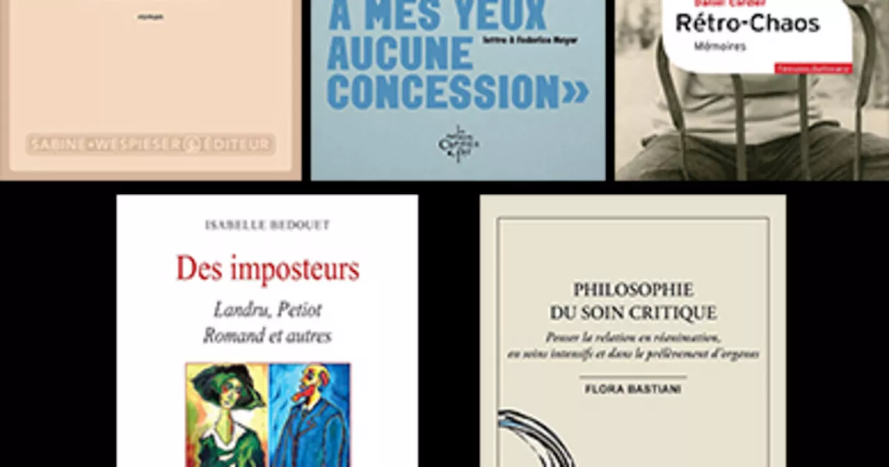 En librairies : Sarah Jollien-Fardel, Claude Simon, Daniel Cordier…