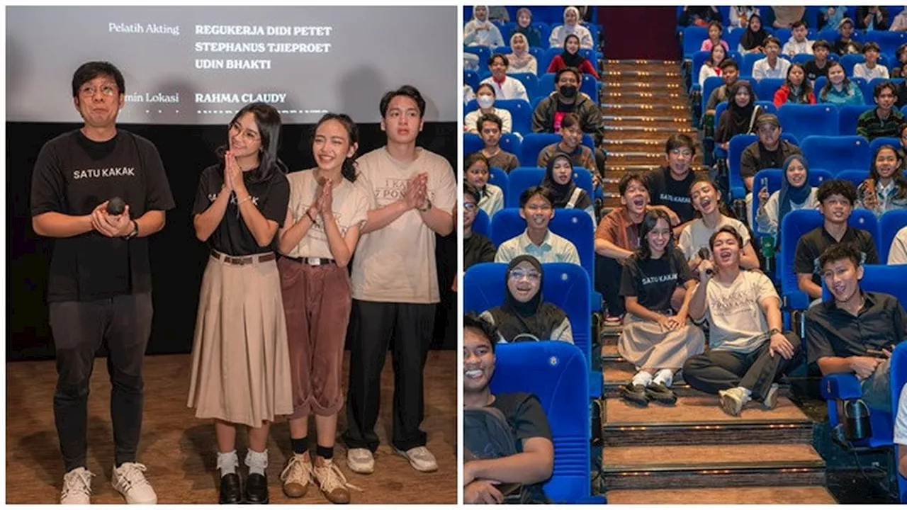 Film 1 Kakak 7 Keponakan Raih Antusiasme Tinggi di Cinema Visit