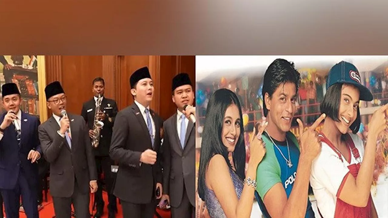 Viral Video Delegasi Indonesia Pendamping Presiden Prabowo di India Nyanyi Kuch Kuch Hota Hai