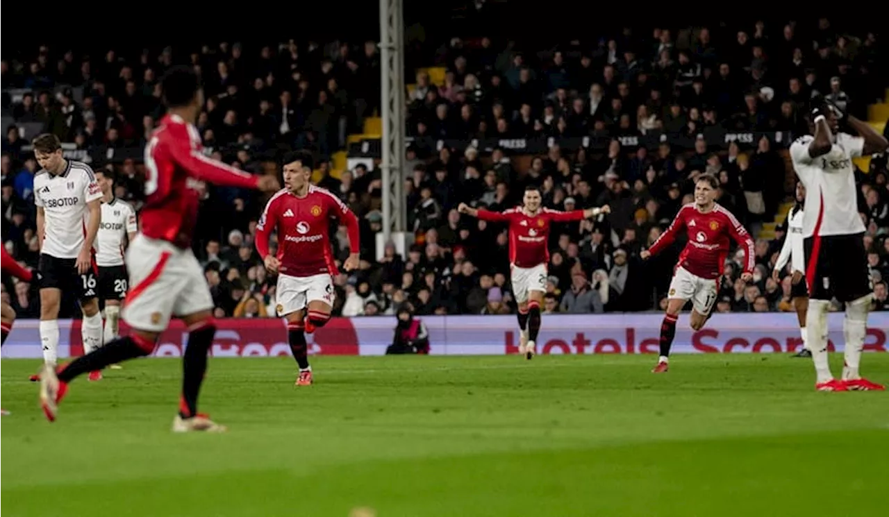 Fulham vs Manchester United, Gol Tunggal Lisandro Martinez Pastikan Kemenangan Setan Merah